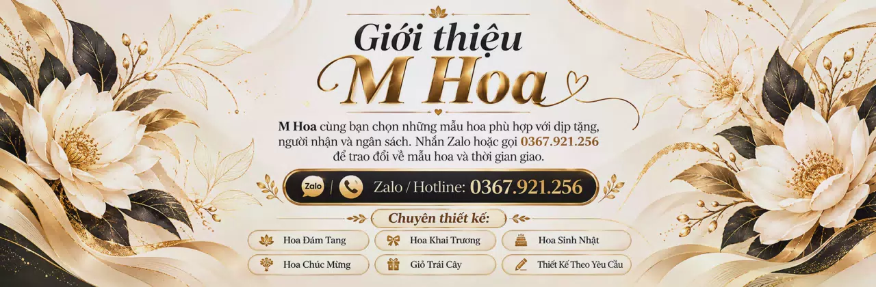 Ảnh bìa Shop hoa tươi Phường Bình Kiến Đắk Lắk - Gửi lời chúc bằng sắc hoa